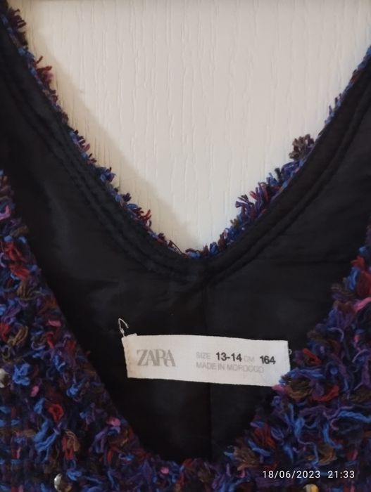 Детска Рокля - Сукман Букле  ZARA