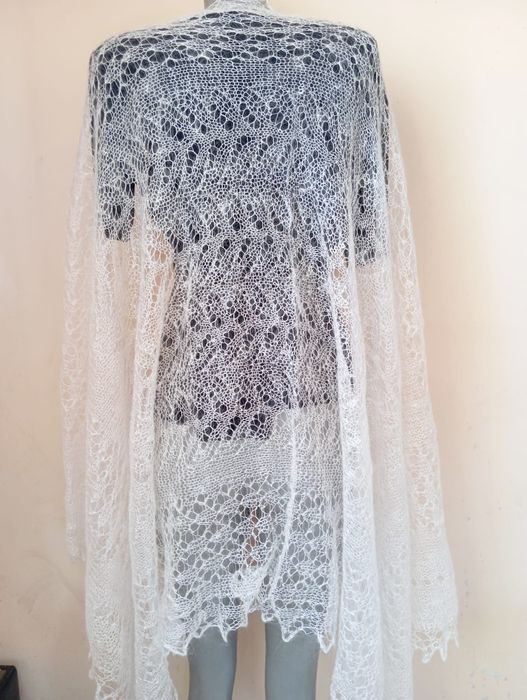 Руски шал от кози пух