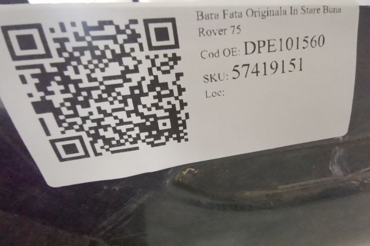 Ровер / Rover 75 Оригинална предна броня в добро състояние