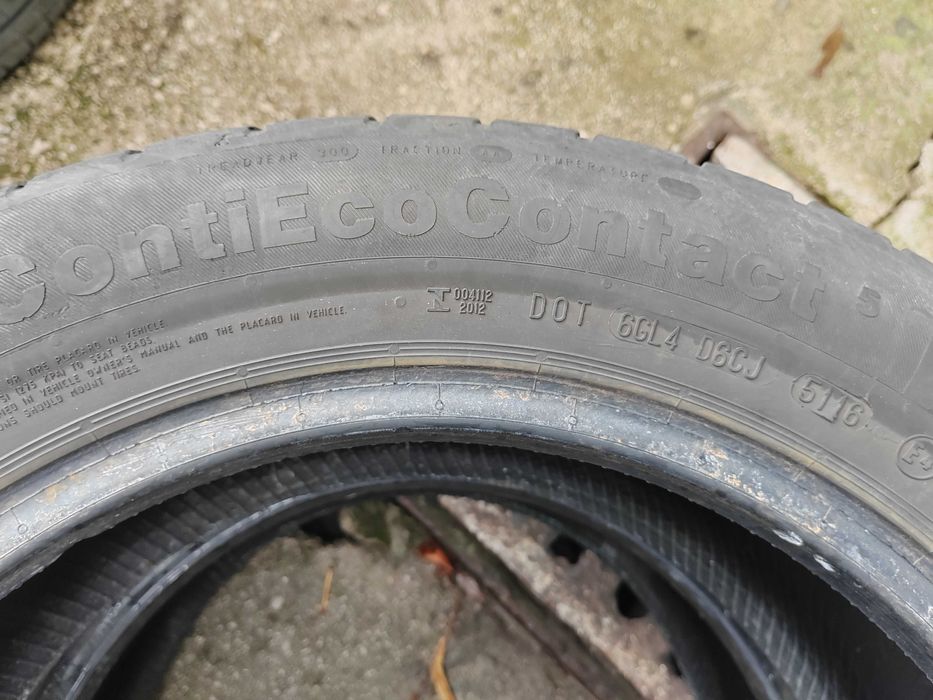 195/60/16 2бр.Continental Летни гуми