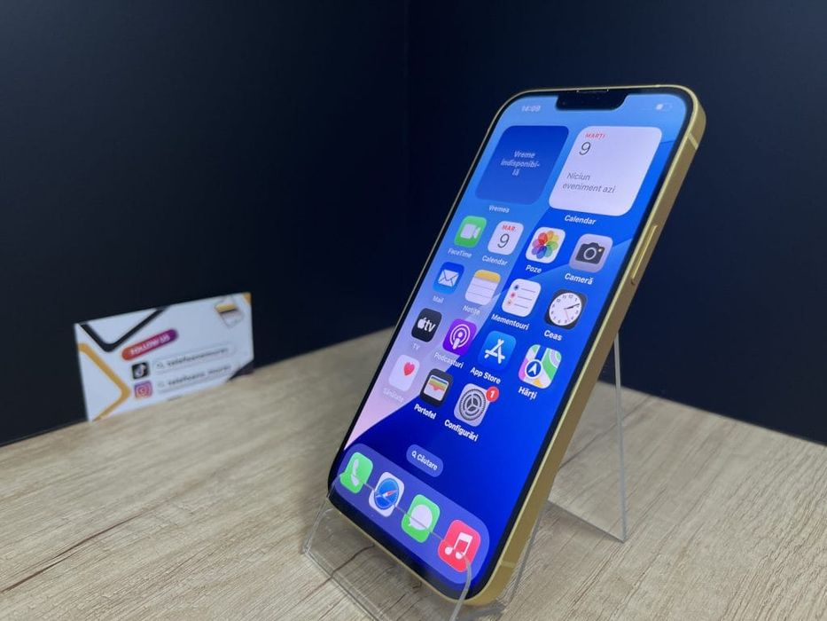 iPhone 14 Plus 128Gb Yellow 3 ani garanție, Telefoane Mureș