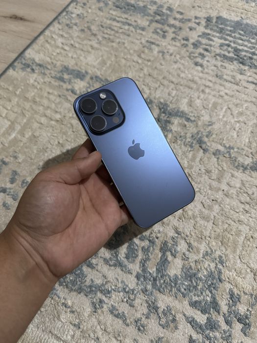 Iphone 15 Pro Blue Titanium