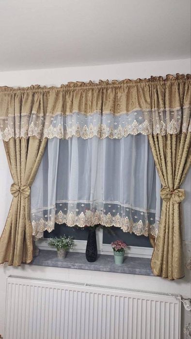 Set perdea plus draperie
