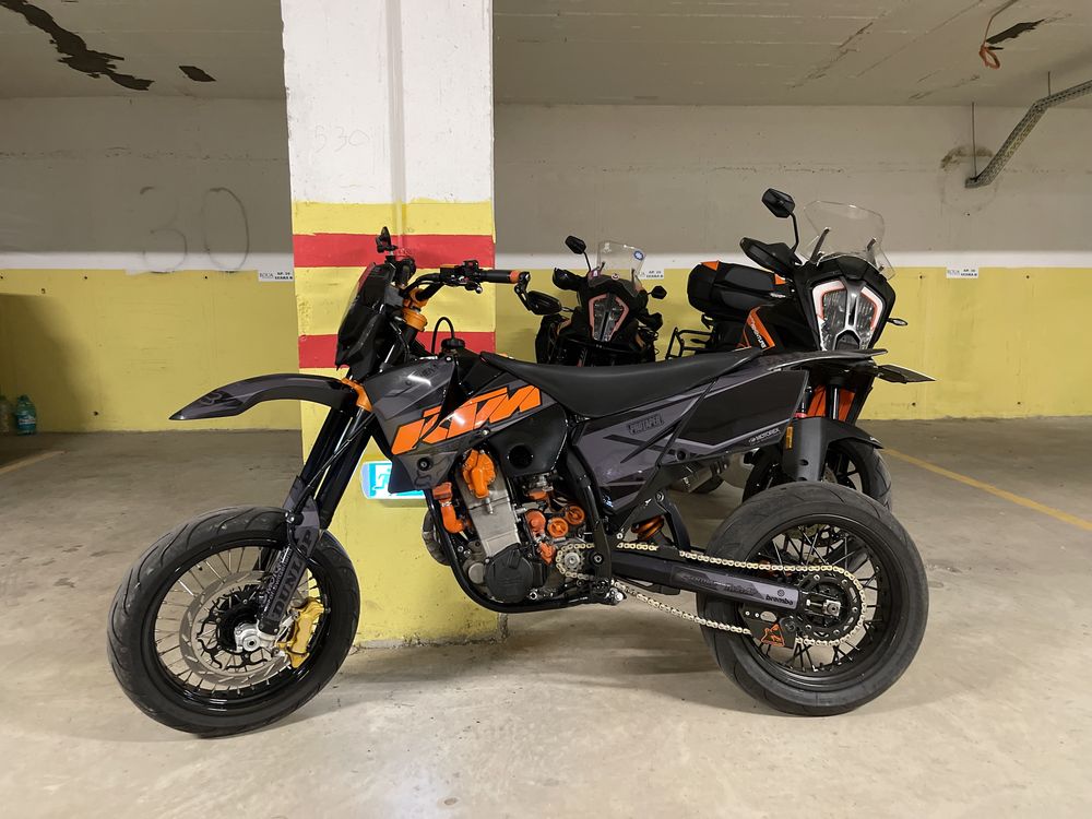 KTM 525 exc-r supermoto