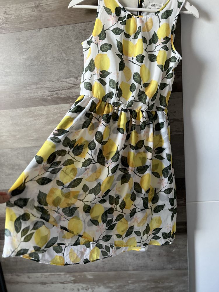 Рокля на лимони H&M