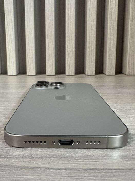 iPhone 16 PRO MAX,256GB,Natural Titanium,Baterie 100%,ca NOU,Liber!!