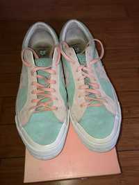 Converse x Golf Le Fleur One Star Ox Light Blue Pink