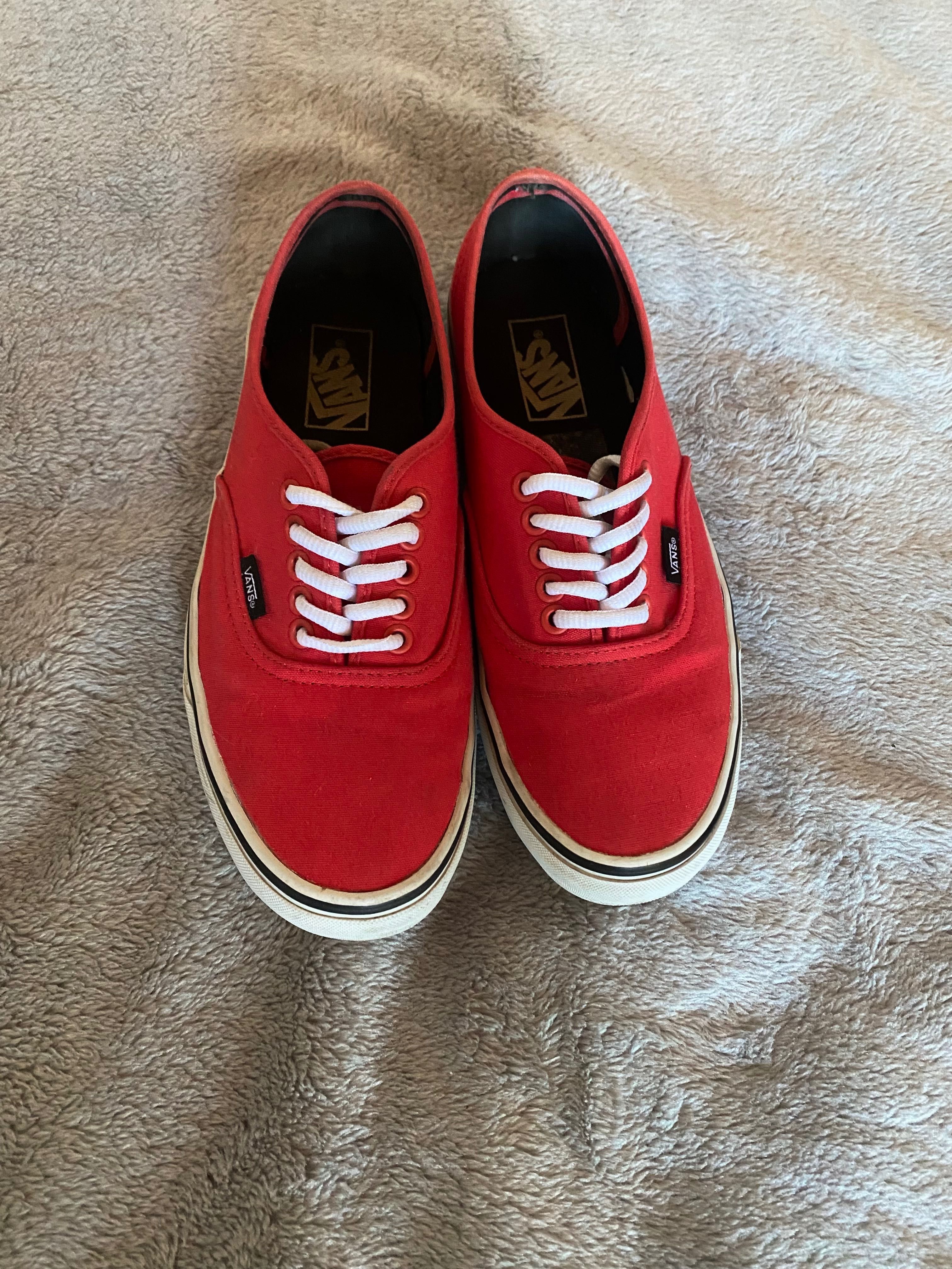 Vans Authentic rosii