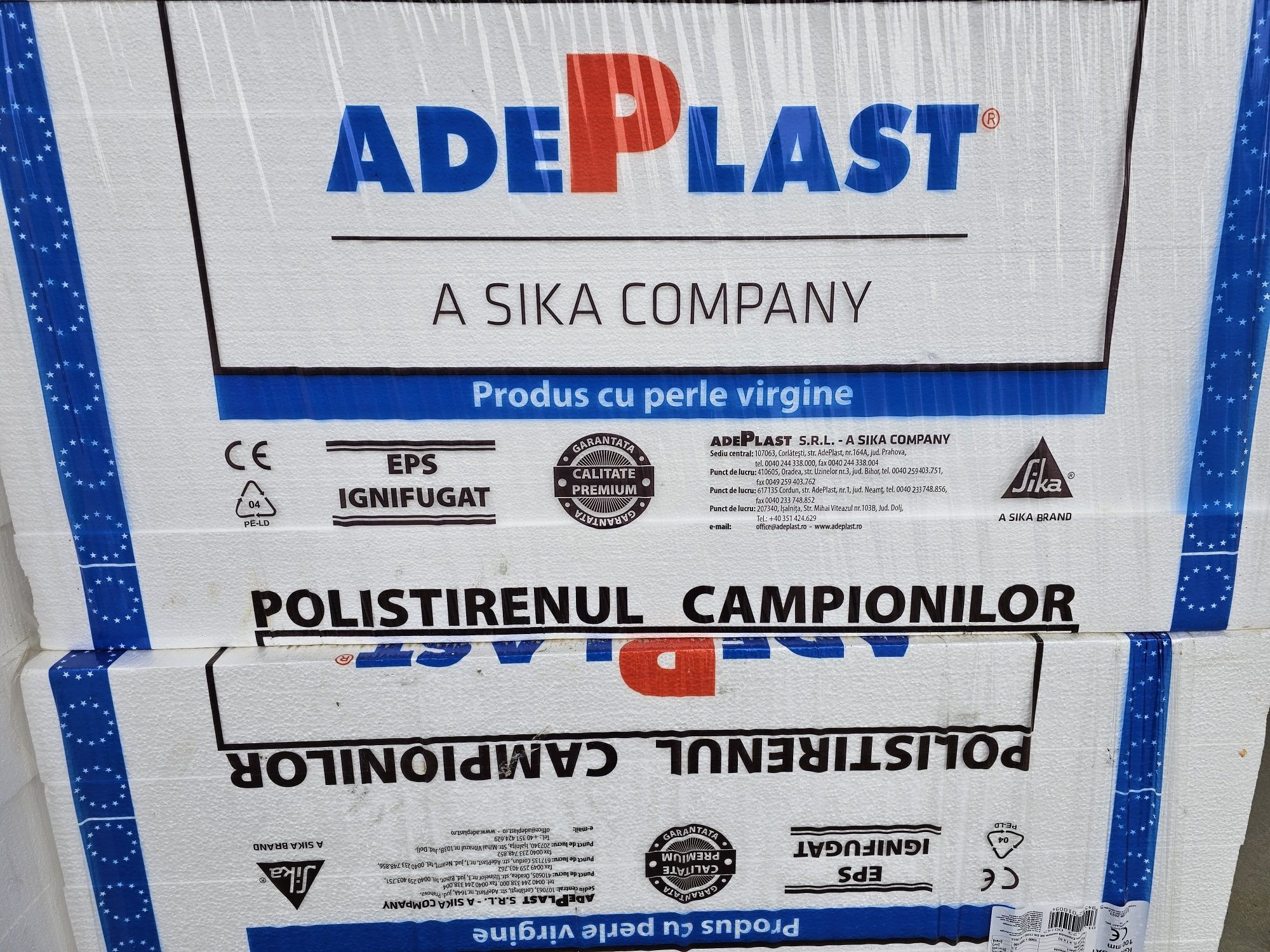 Promotie Polistiren Adeplast Sika EPS80 adezivi .plasa fibra