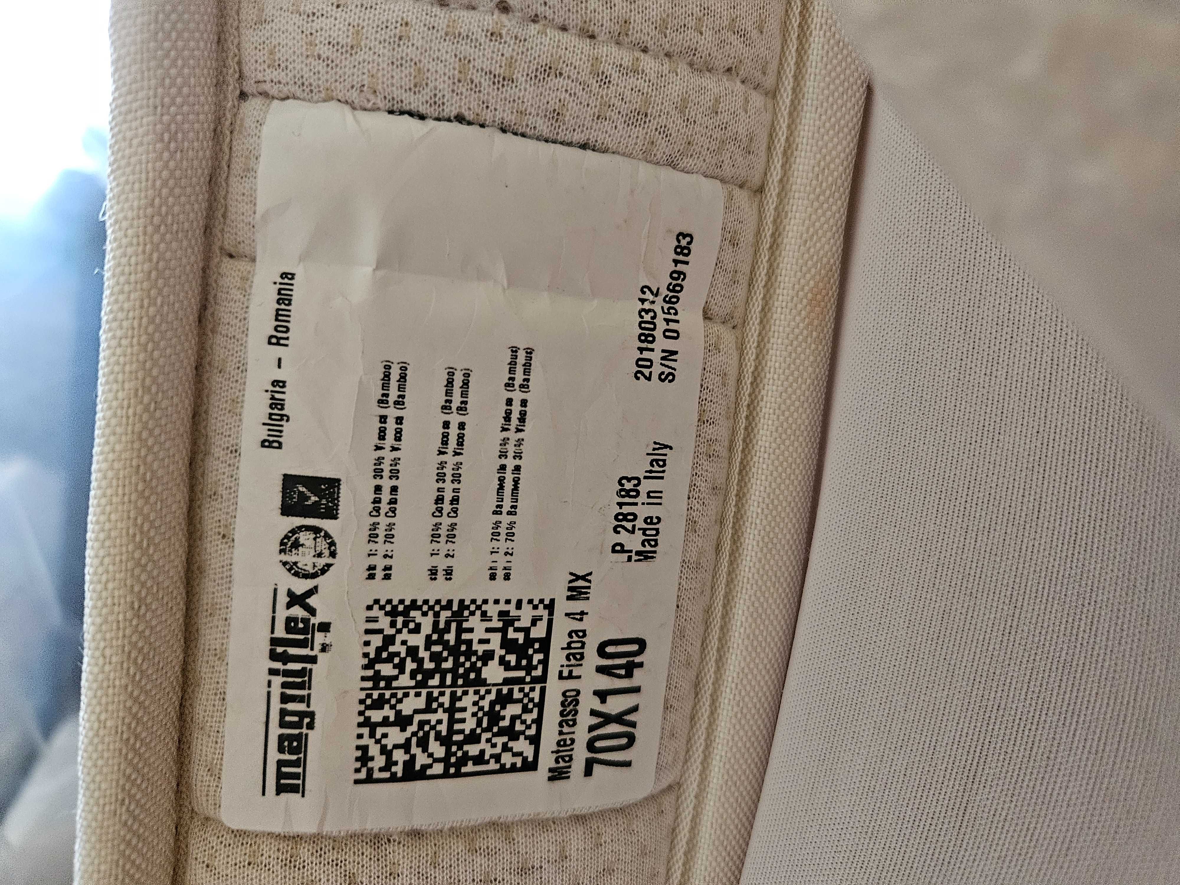 Детско легло Bertoni +ПОДАРЪК двулицев матрак magniflex,чаршафи,юрган