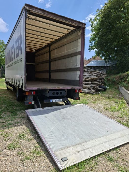 Man 12.224 LLC cu liftanta . Oblon hidraulic