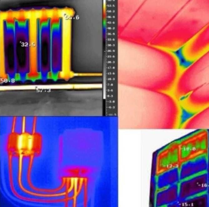 Услуги тепловизора нахождение утечки