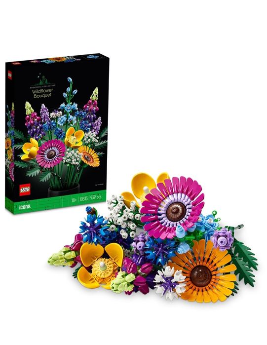 LEGO® Icons Botanical - Букет от диви цветя 10313, 939 части