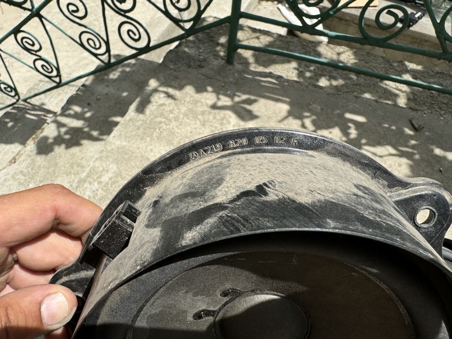 Тонколони на врати за Mercedes CLS W219 05-11 год.