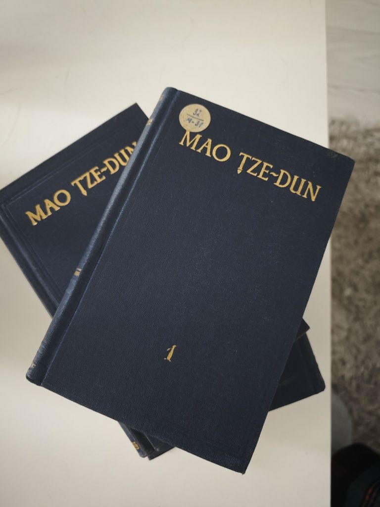 Colecția Mao Tze Dun, Opere Alese, Completa,4 vol, RAR
