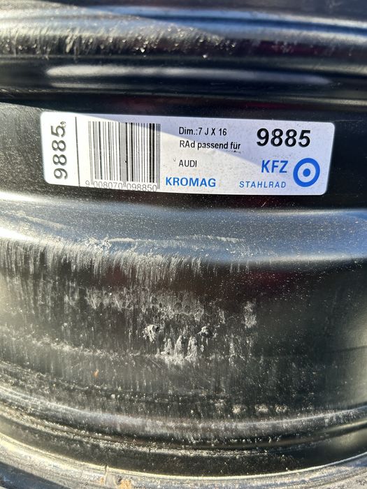 Jante tabla R16 5x112