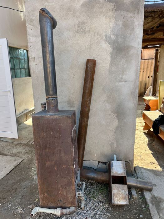 Газовая печка для отопления