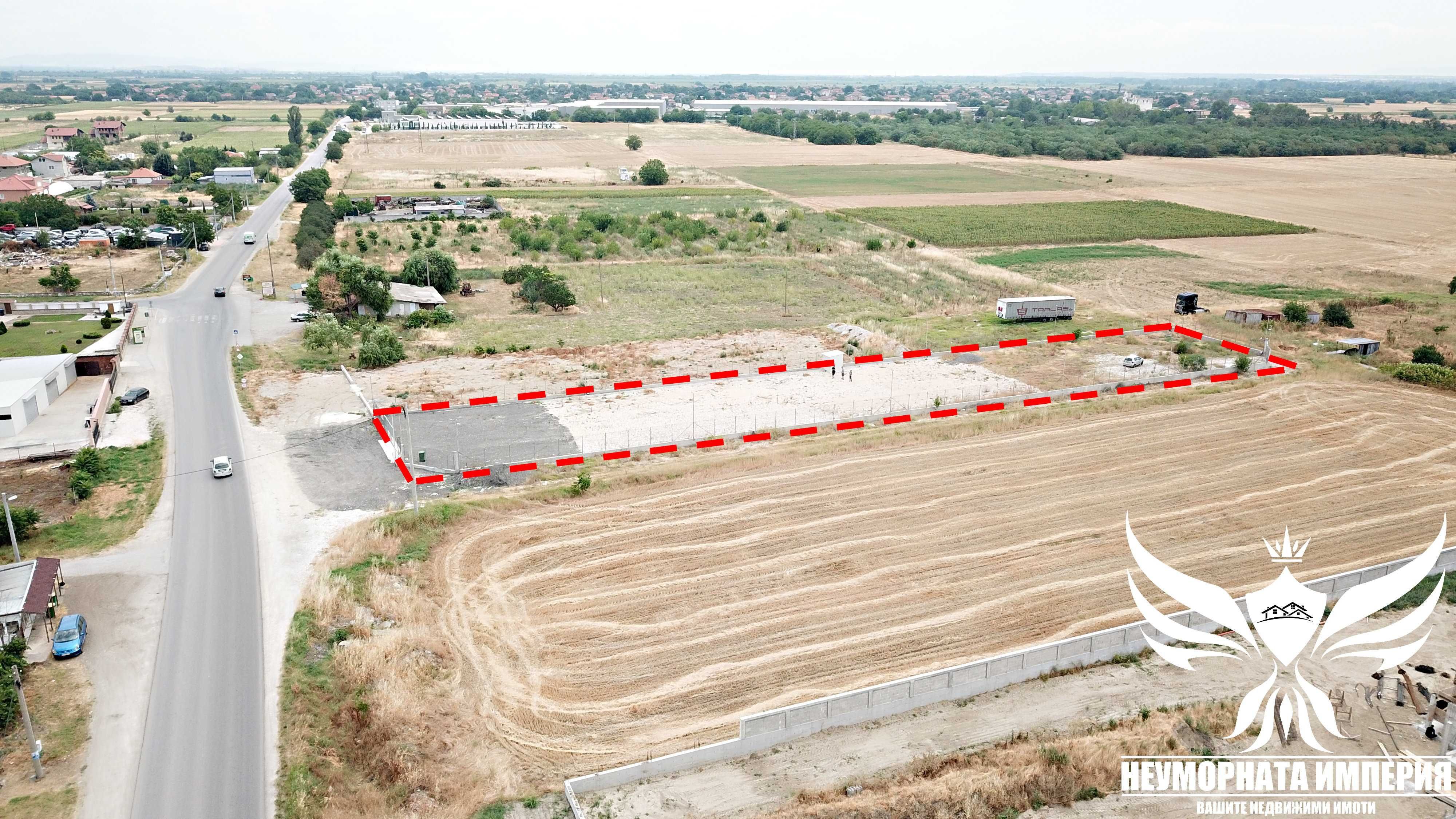 Под наем земя, парцел, автосалон, паркинг 3100кв. в с.Скутаре