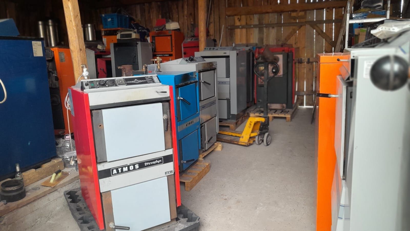 Centrale termice pe lemne aduse din Germania 15-70 kw