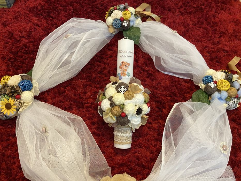 Lumanari botez/Accesorii botez