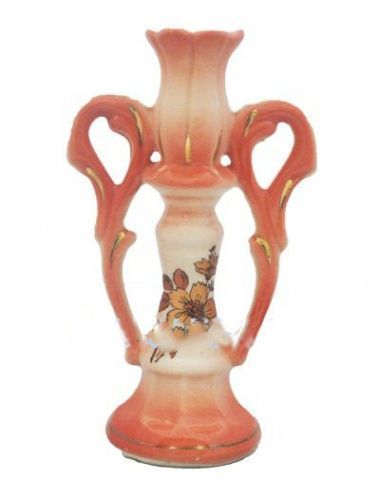 Подсвечники Керамические глазурные с двумя ручками.