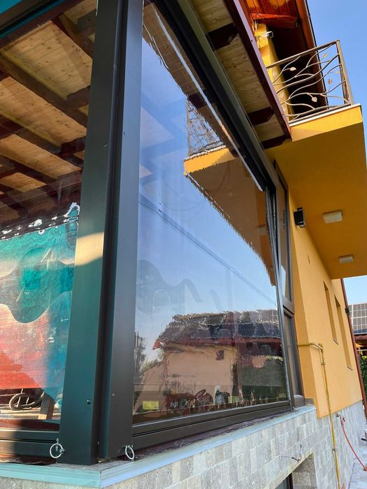 Inchideri terase-Folie transparenta-Cristal