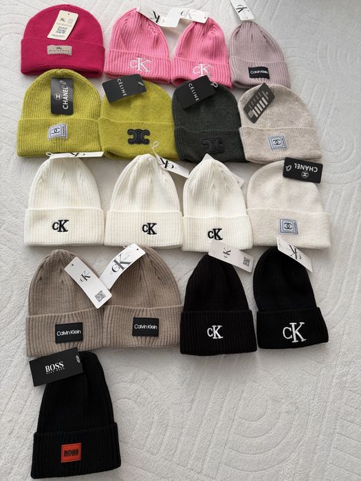 Зимни шапки плетиво