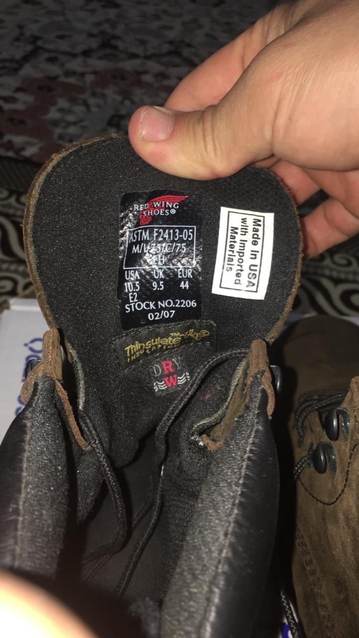 Red Wing ботинка