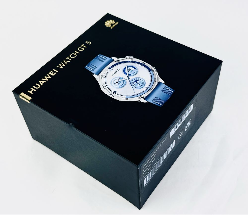 НОВ! Huawei Watch GT 5 46mm Blue 2г. Гаранция!