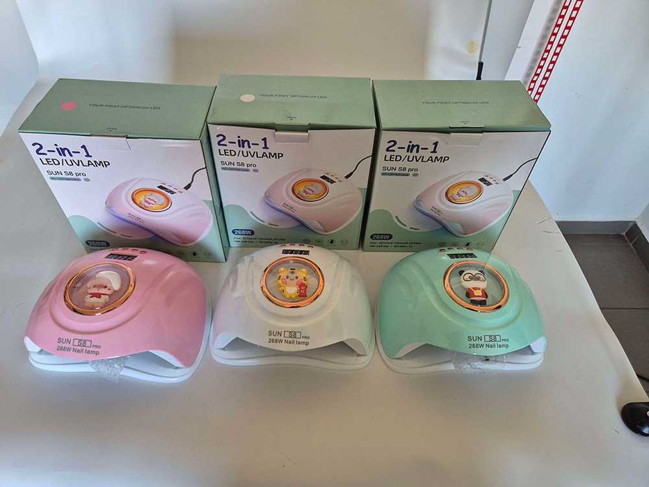 НОВА, СУПЕР МОЩНА UV лампа/печка за маникюр, педикюр, нокти Sun, 268W