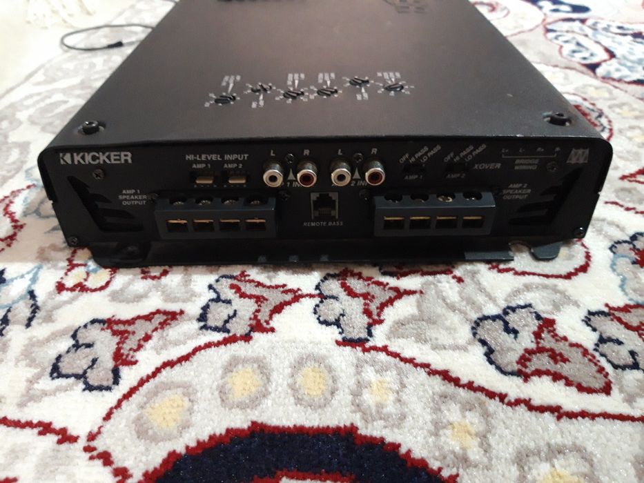 Усиление kicker KX800.4