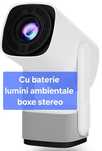 Video Proiector Salange K2 Smart, Portabil cu Baterie Integrată, nou