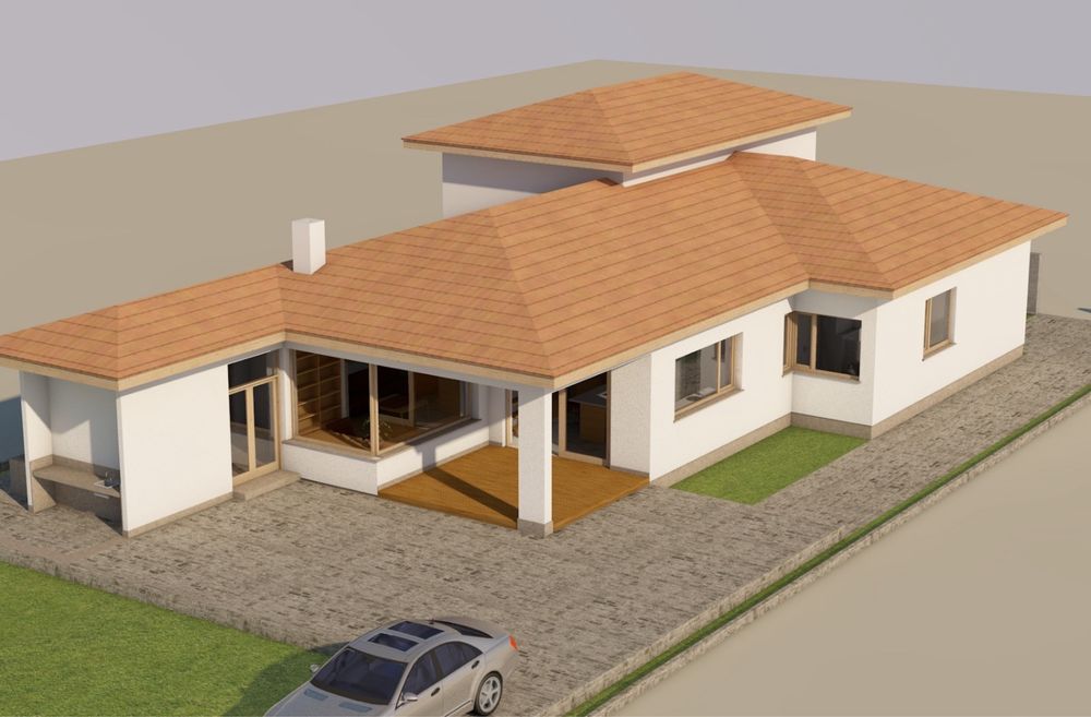 Vand casa la rosu cu 900 mp teren str Hegyi Lajos in spate la litoral