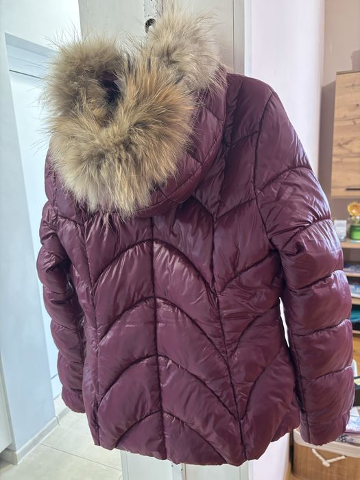 Дамско яке с пух