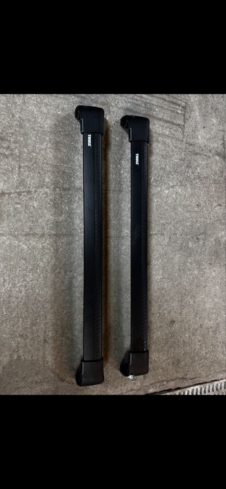 Thule Wingbar Edge Fixpoint Black Audi Q7
