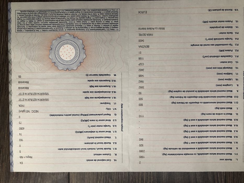 Skoda Fabia 2, an 2010, motor 1.2, benzina, an 2010