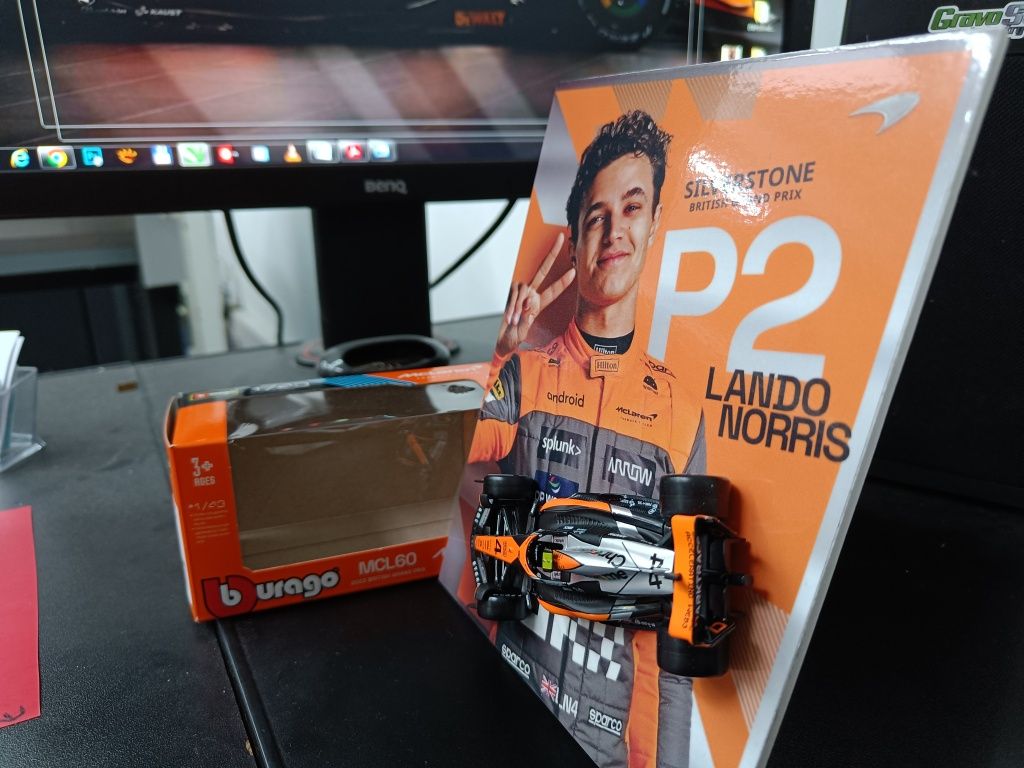 Macheta McLaren F1 Lando Norris