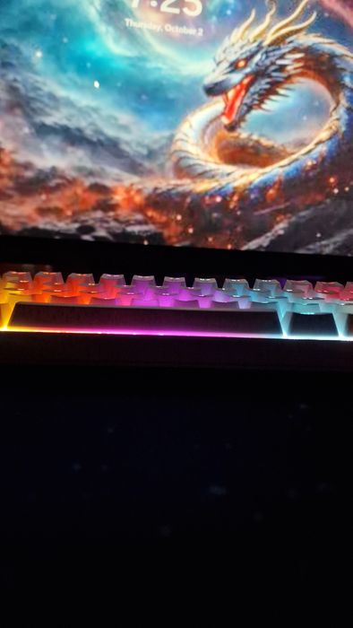 Tastatura/keyboard gaming  mechanica  60% Nacodex cu red keys