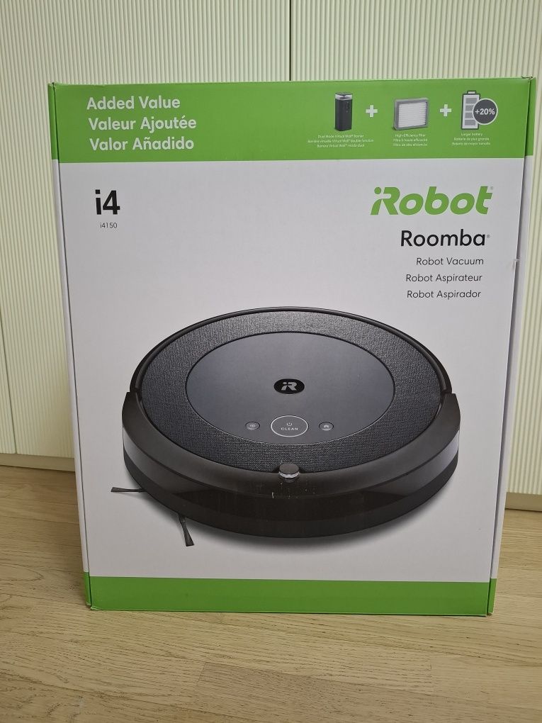 Робот пылесос Robot Roomba i4 привезён из США