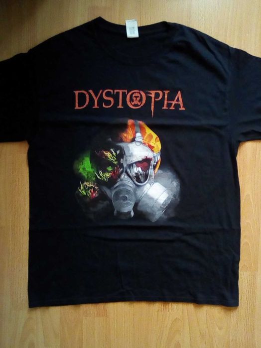 Метъл тениска на Dystopia