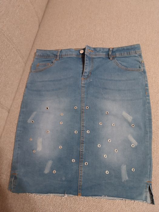 Fuste blugi marime XL toate 3