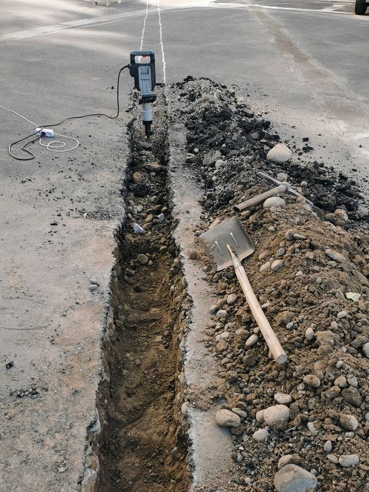 Септик траншей яма казимиз