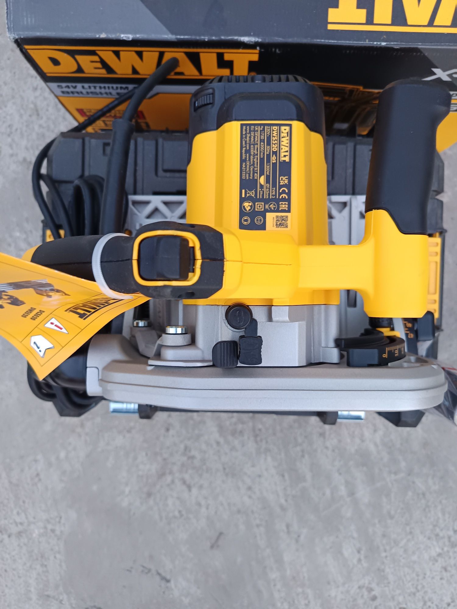 Dewalt 18v fierăstrău circular cu plonjare