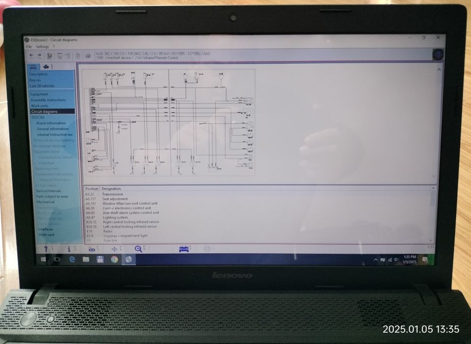 Laptop Hp diagnoza auto Delphi Haynes Autocom