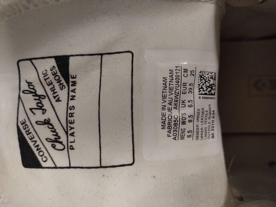 Кецове Converse Chuck