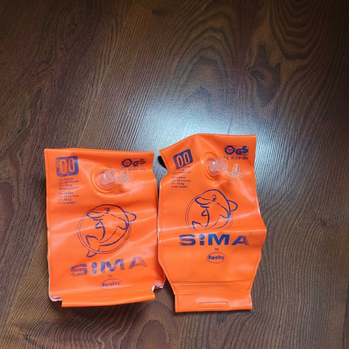 Плувки за плуване надуваеми - оранжеви и сини