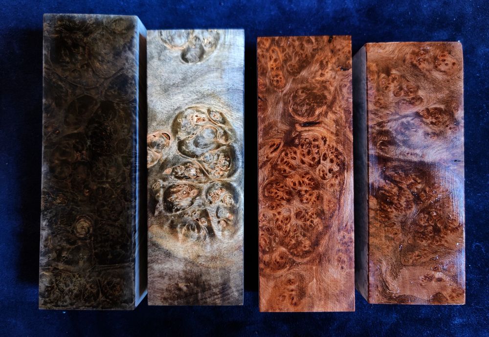 Lemn stabilizat mâner,plasele,cuțit, briceag , hibrid