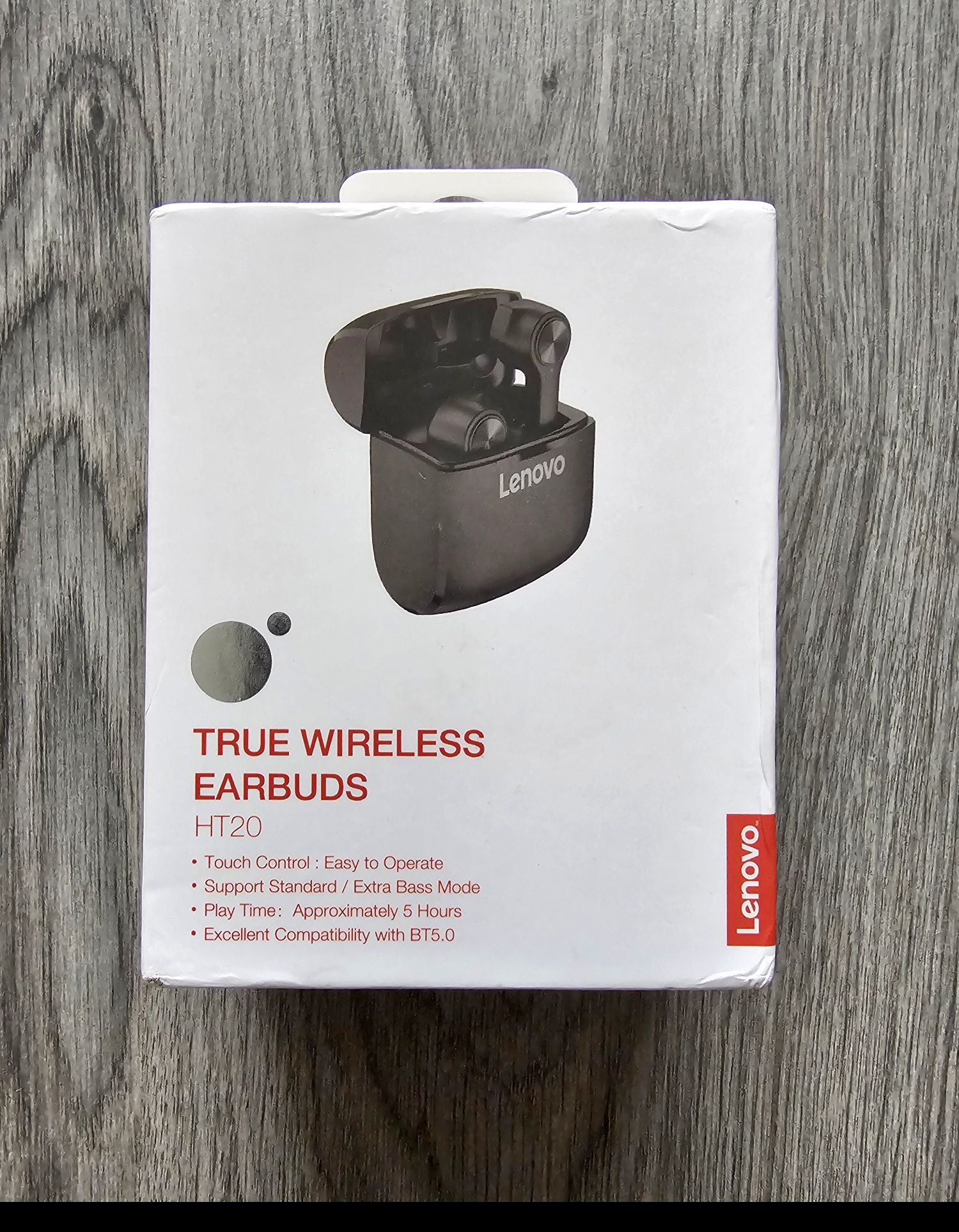 Нови Lenovo True Wireless Earbuds HT20