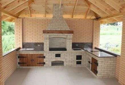 Летняя кухня под ключ. Очаги, барбекю.