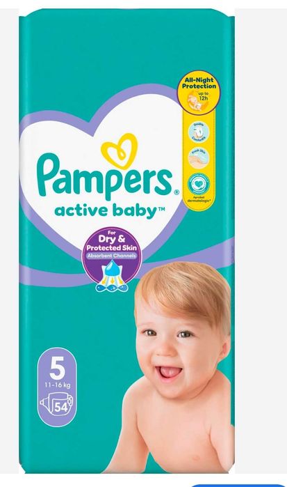 Pampers active baby 5-108 buc